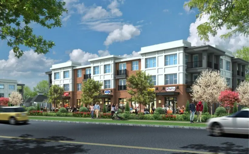 Beltonti Companies is constructing a mixed-use development with residential, office and retail components in Rocky Hill, CT.