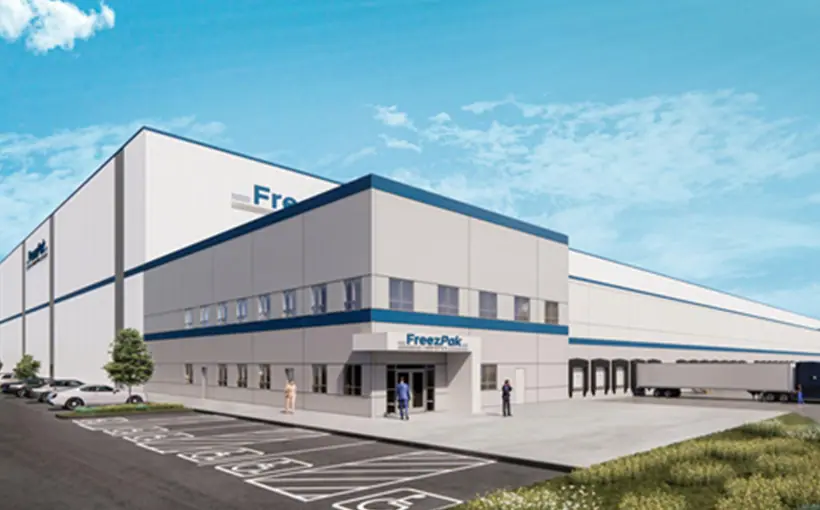 NAT FreezPak cold-storage facility Port Richmond Philadelphia rendering BG Capital