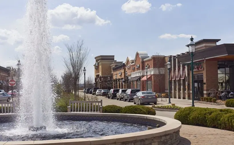 Necessity Retail REIT's portfolio includes Streets of West Chester, located in the Cincinnati suburb of West Chester, OH