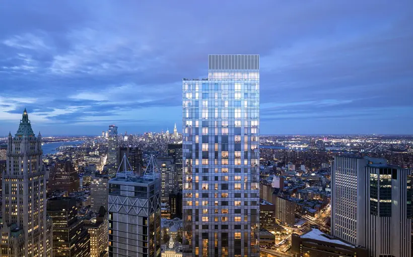 19 Dutch St., a luxury apartment property in Manhattan's Financial District, has been sold for a reported $500 million