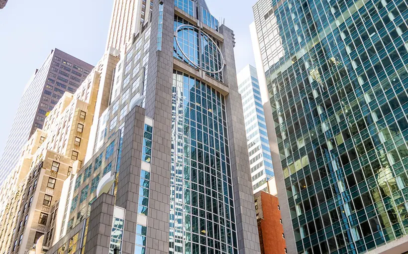 Newmark's Dustin Stolly and Jordan Roeschlaub arranged a $175-million joint venture to acquire 45 E. 53rd St., an office tower in Manhattan's Plaza District