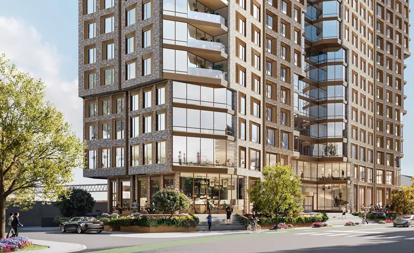The Hoboken Connect project will include residentiual and office components along with upgrading Hoboken's transit infrastructure