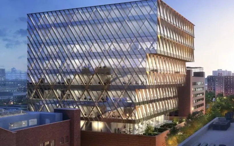 A groundbreaking was held in early July for the New York Public Health Laboratory, a city-operated facility adjacent to Harlem Hospital