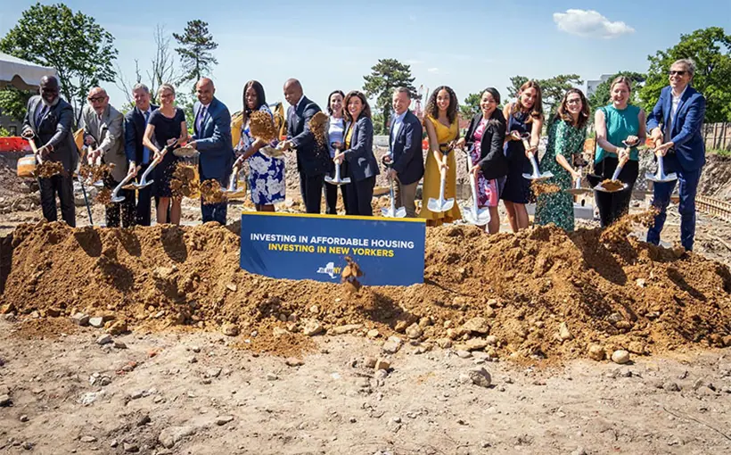 Construction has begun on the first phase of Starhill, an affordable housing development in the Morris Heights section of the Bronx