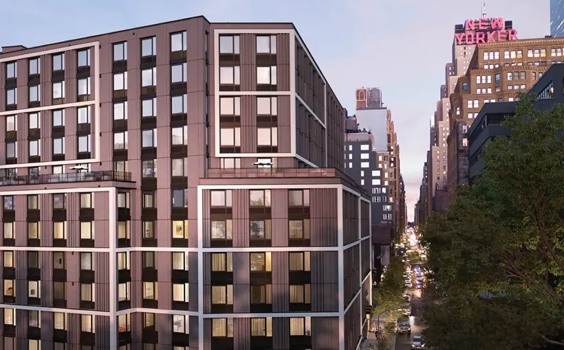 Natixis originated $97 million in financing on the Lewis, a luxury apartment property in Manhattan's Hudson Yards neighborhood