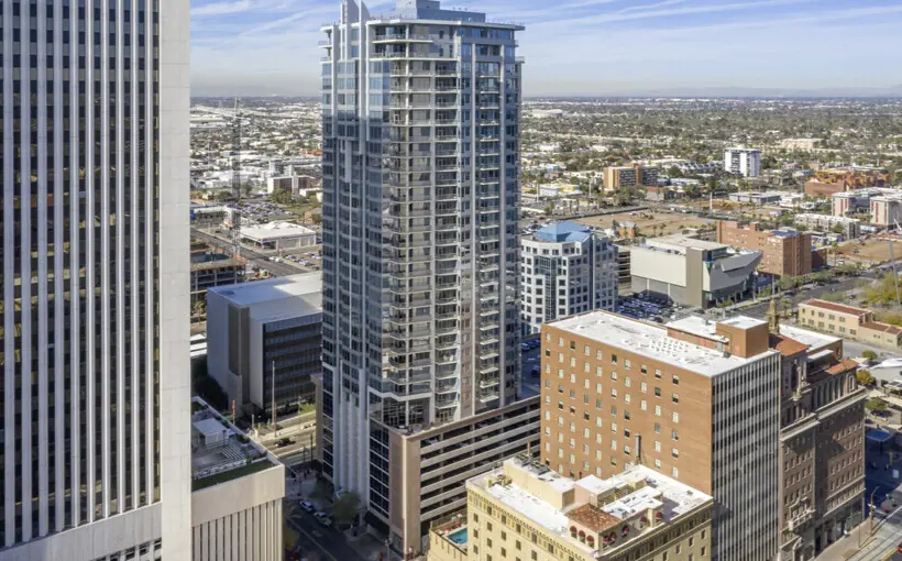 Phoenix's Tallest Residential real estate Tower Trades for $93.5 million