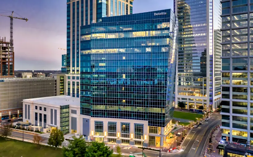 Highwoods Properties, Inc., has purchased the 650 South Tryon office tower in Charlotte, NC for $203 million.