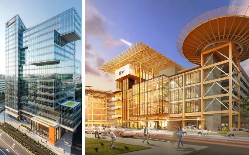 Pickard Chilton’s Akamai Headquarters in Cambridge, MA and Uber Sky Loft in Melbourne, Australia have received recognition for sustainable architecture.