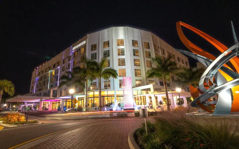 CBRE has arranged $57.5 million in refinancing for the Art Ovation, Marriott Autograph Collection, hotel Sarasota, FL.