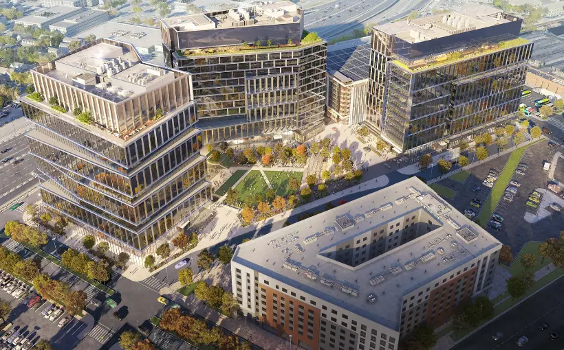 Newmark has arranged $514 million in construction financing for Phase I of Assembly Innovation Park’s life science tower in Somerville, MA.