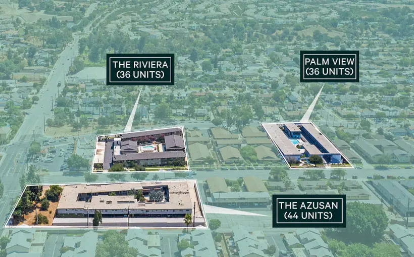 CBRE Arranges $34M Sale of San Gabriel Valley MultiFam Trio