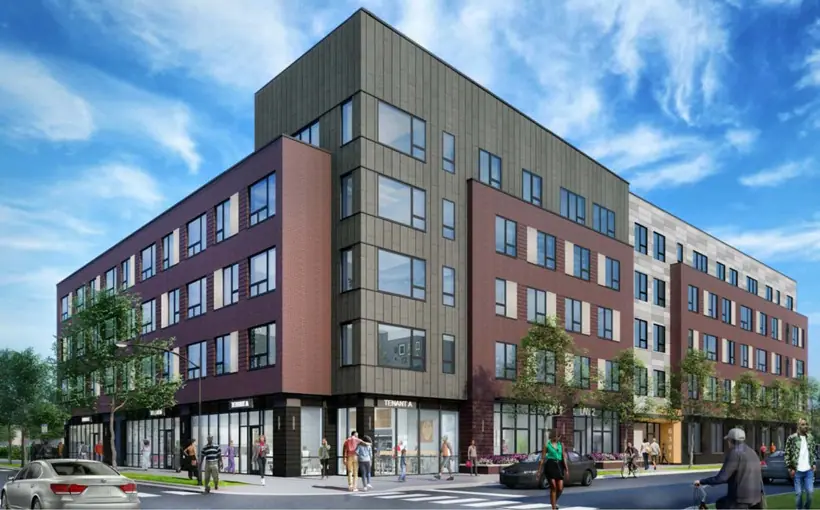 The Michaels Organization and DL3 Realty will soon break ground on a mixed-income apartment community near the future Obama Presidential Center in Chicago's Woodlawn neighborhood