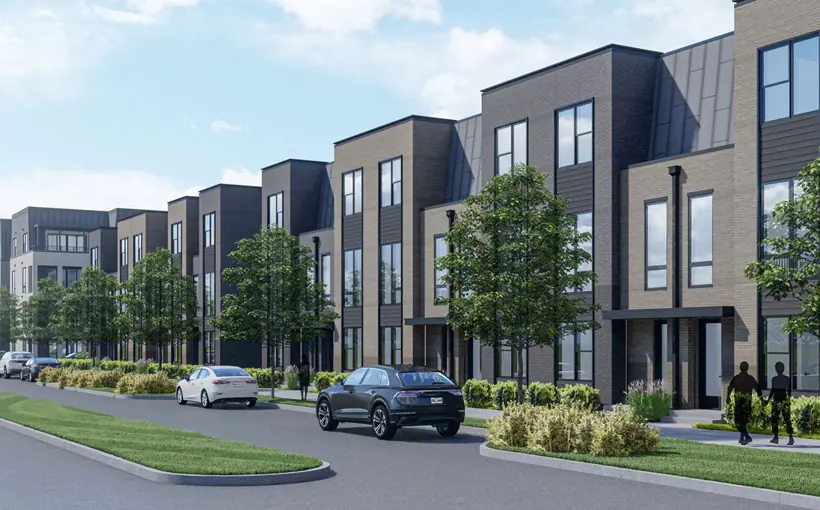 CHI Terraces at Wildhorse Village Chesterfield MO rendering