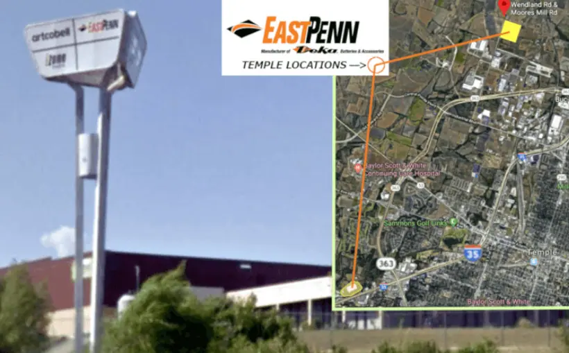East Penn 393,000 sf battery factory opens in Temple
