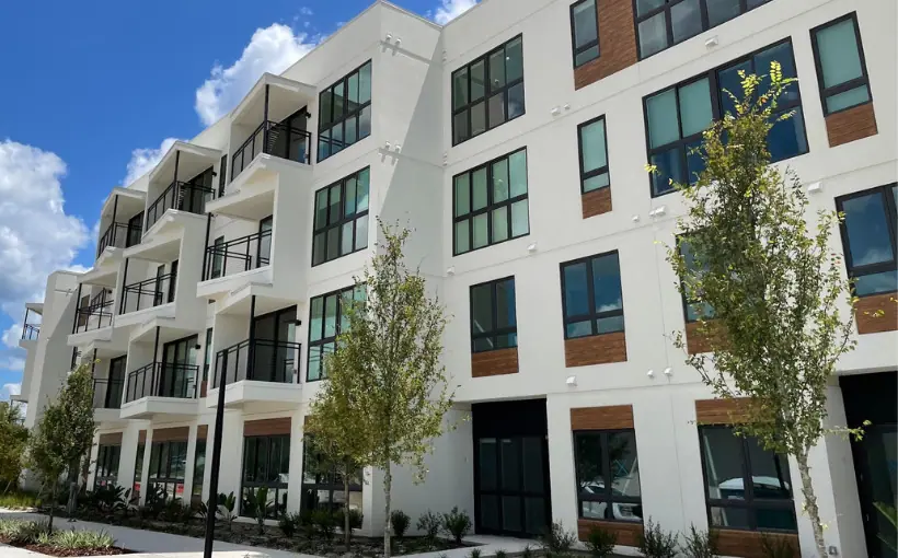 RD Management, LLC, has completed the $65-million Hub Tampa, USF off-campus housing project.