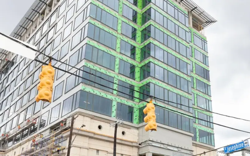 $86 million Jefferson Bank Building in San Antonio nearly done