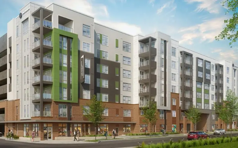 Grubb Properties is developing Link Apartments Calyx apartments in Chapel Hill, NC.