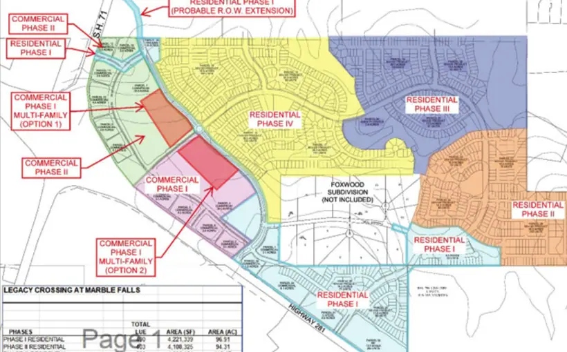 Small Marble Falls to get big development