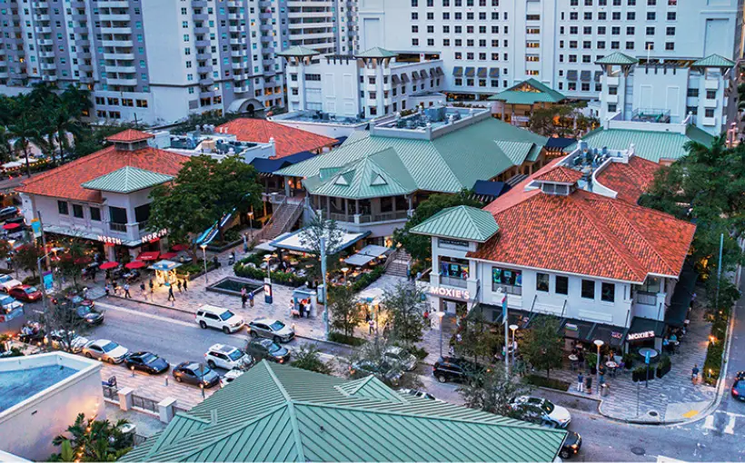 RPT Realty has purchased the Mary Brickell Village retail center in Miami, FL for $216 million.