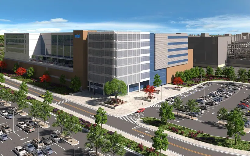 Intel broke ground on a $10-billion semiconductor manufacturing facility in Ohio in July 2022
