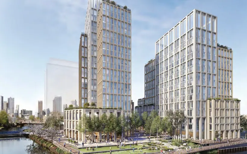 The Domain Companies obtained $176 million in financing for 420 Carroll, a two-tower multifamily project in Gowanus, Brooklyn