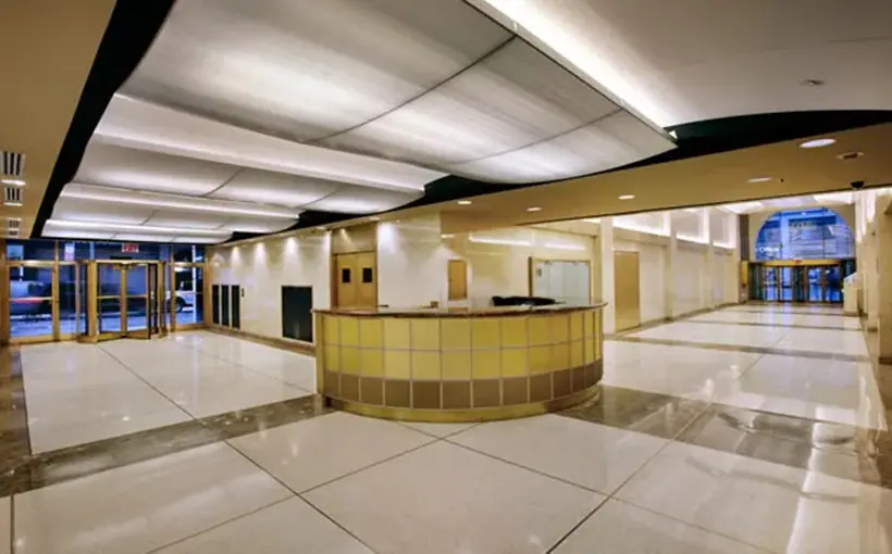 Allied Universal has relocated from Empire State Realty Trust's One Grand Central Place to a larger space at ESRT's 501 Seventh Ave.