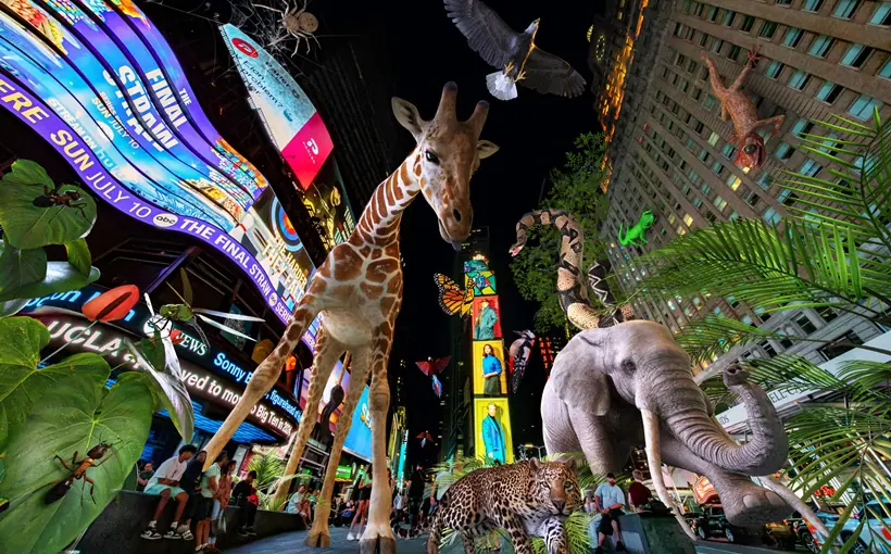 Jamestown has launched Concrete Jungle AR Times Square, an app-based augmented reality experience at One Times Square in Midtown Manhattan