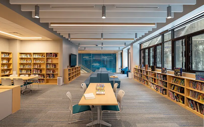 NY Harlem Academy interior EW Howell