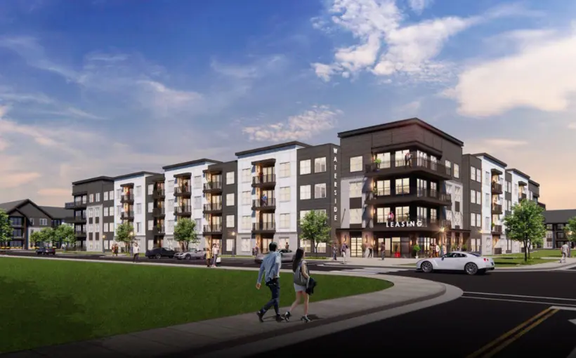 Novare Group and BCDC are constructing Populus Waterside apartment community in Chattanooga, TN.
