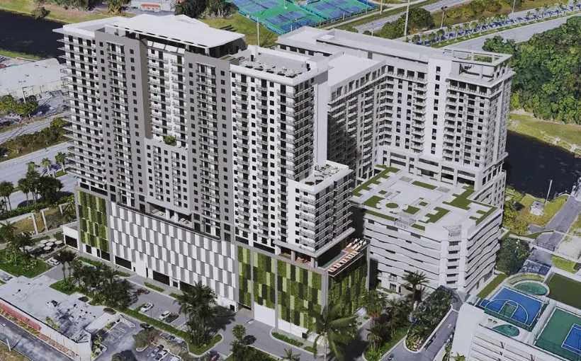 The Estate Companies is set to begin construction on Soleste on the Bay apartments in North Miami Beach, FL.