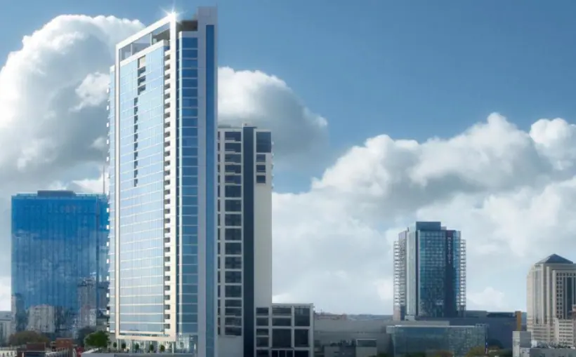 Stonelake closer to 5th and River high-rise