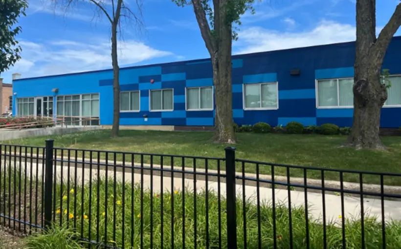 Industrial buildings at 8801 and 8835 S Greenwood Ave in Chicago are leased to SCR Medical Transportation