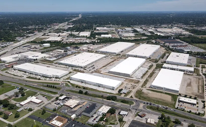 The latest expansion of Aviator Business Park in Hazelwood, MO totals 603,978 square feet