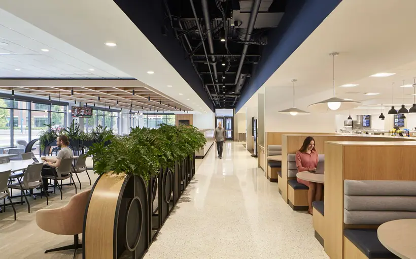 Unispace has completed the buildout of a 262,500-square-foot office space for Bread Financial in Columbus, OH
