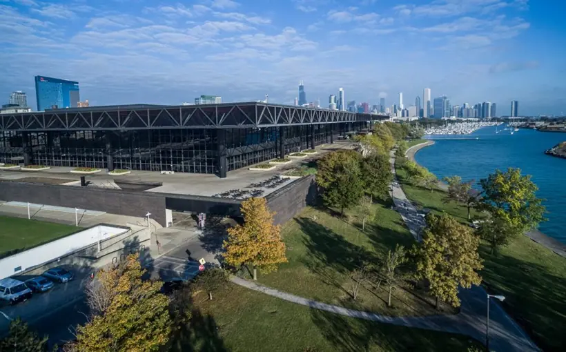 Lakeside Center was the first facility built at Chicago's McCormick Place complex
