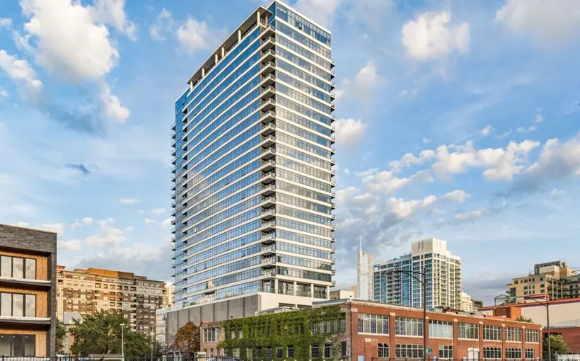 Next is one of a trio of high-rise apartment buildings in downtown Chicago that Newmark has been hired to sell
