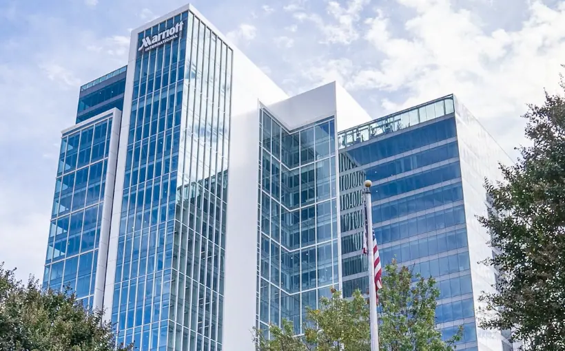 Marriott International completed its new, $600-million global headquarters in downtown Bethesda, MD.