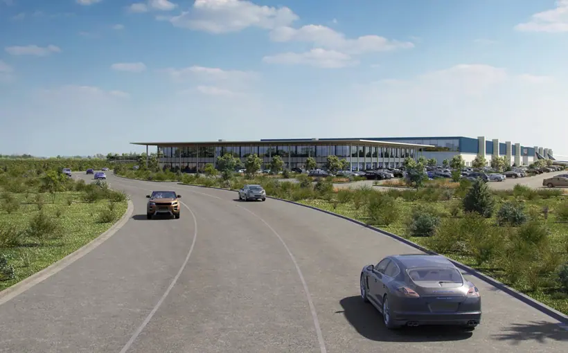 NY Calverton Aviation & Technology corporate park rendering Calverton NY