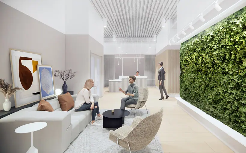 The flex and coworking space at 500 Plaza Dr. in Secaucus, NJ will be the first ground-up location for Flex by JLL