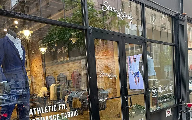 NY State & Liberty storefront