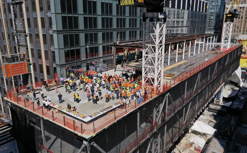 NY The Bustle topping out September 2022 Vornado Realty Trust