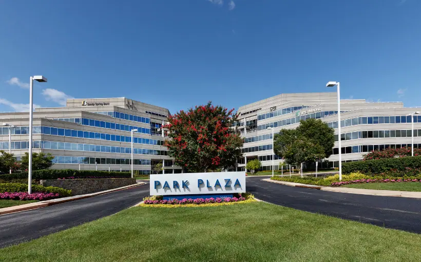 Monday Properties has acquired the Park Plaza I & II Class A office complex in Rockville, MD.