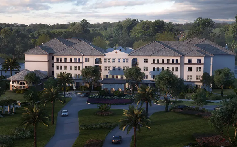 Fortress Investment Group has secured $37.6 million in financing for The Glades at ChampionsGates senior living community in ChampionsGate, FL.