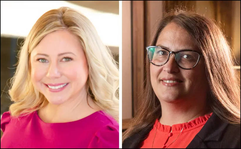 Tiffany Crutchley and Sally Thompson have received promotions at Stonemark.
