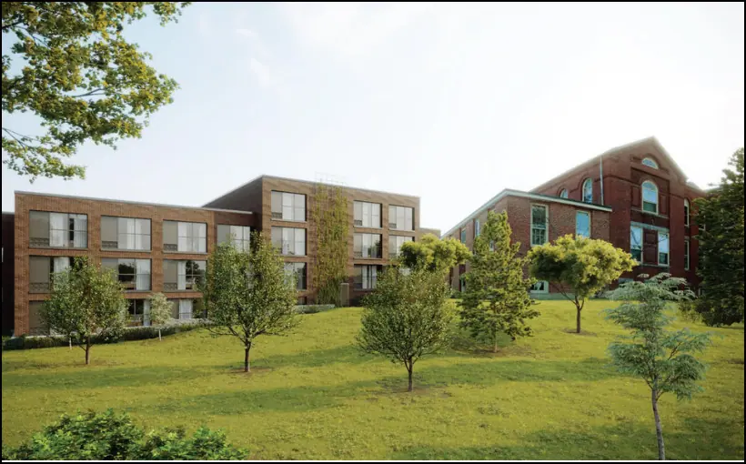 Harrison Street, Radnor Property Group and the University of Maine have partnered to rehabilitate and expand two historic buildings on the Orono campus into a hotel.