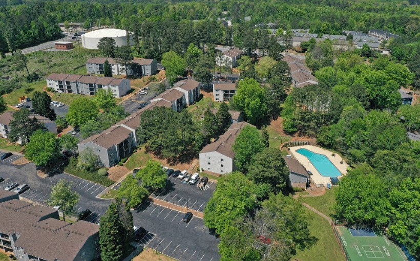 Trion Properties acquired Azure at Riverside apartments in Austell, GA for $43.6 million.