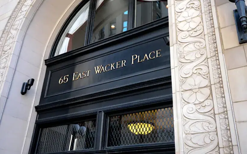 65 E. Wacker Pl. is a 1920s vintage, boutique, mixed-use, retail and office building in downtown Chicago