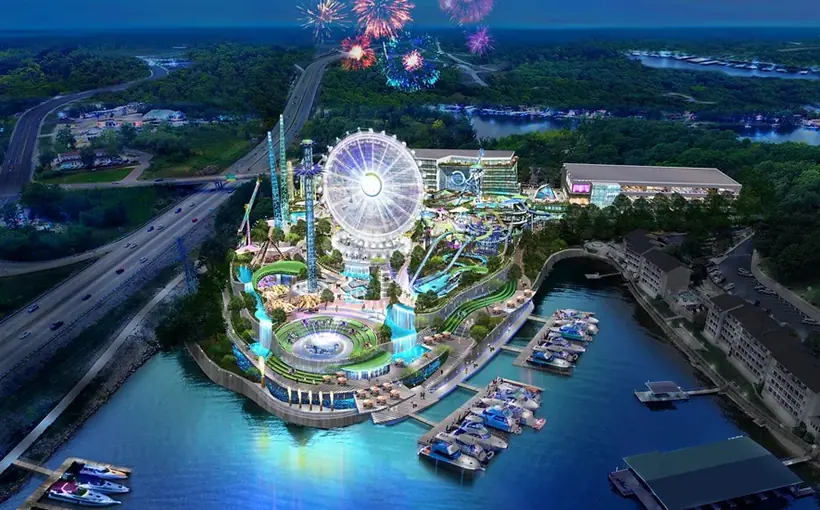 Oasis at Lakeport, a $300-million family resort and entertainment district, is planned for Osage Beach, Missouri