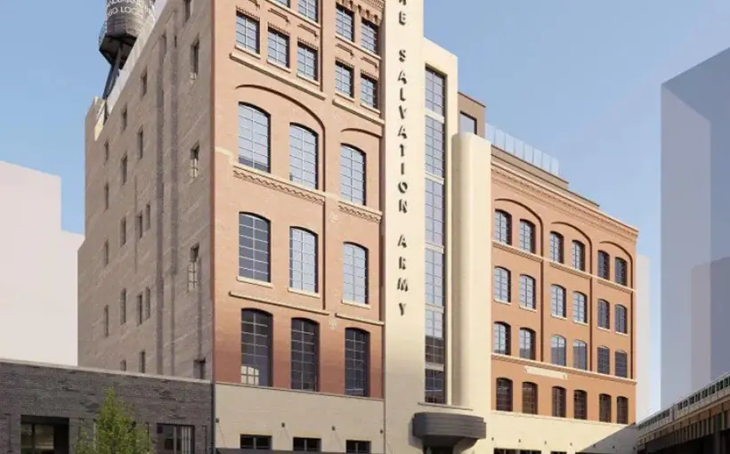 A Salvation Army building at 509 N. uNION Ave. would be redeveloped into a hotel under a plan proposed by developer Jeffrey Shapack