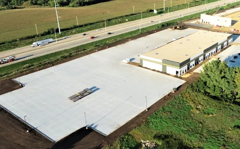 CHI Truck maintenance and parking facility Huntley IL